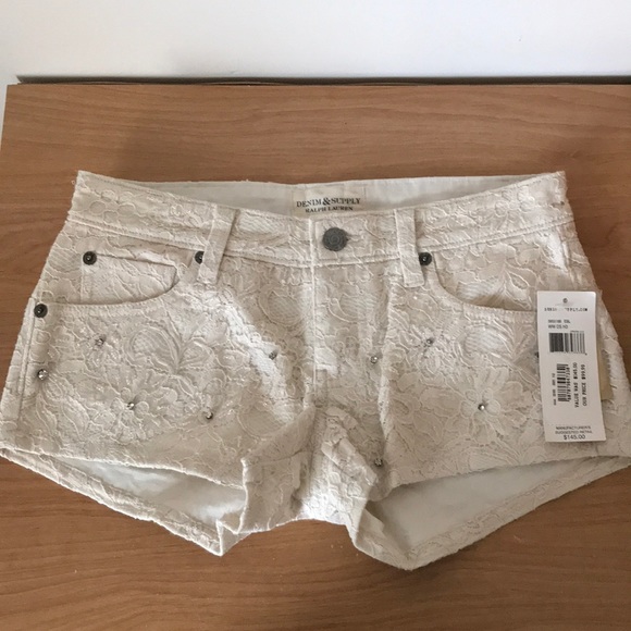 Denim & Supply Ralph Lauren Pants - Ralph Lauren flowery Shorts